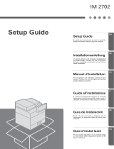 Ricoh IM 2702 Guide d'installation