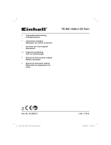 EINHELL Expert TE-MX 1600-2 CE Twin Manuel utilisateur