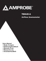 Amprobe TMA40-A Airflow Anemometer Manuel utilisateur