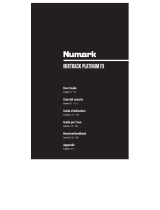 Numark  Mixtrack Platinum FX  Mode d'emploi