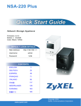 ZyXEL Communications NSA-220 Plus Guide de démarrage rapide
