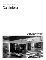 De Dietrich DCI1202X Le manuel du propriétaire