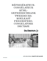 De Dietrich DRC728JE Le manuel du propriétaire