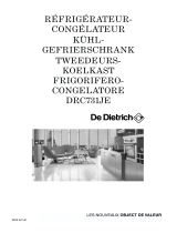De Dietrich DRC731JE Le manuel du propriétaire