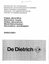 De Dietrich DHD212XE1 Le manuel du propriétaire
