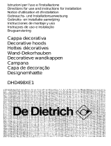 De Dietrich DHD498XE1 Le manuel du propriétaire