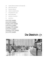 De Dietrich DTE1048X Le manuel du propriétaire