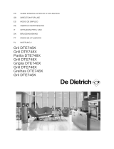 De Dietrich DTE748X Le manuel du propriétaire