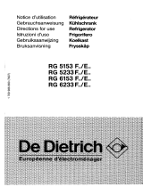 De Dietrich RG5153F1 Le manuel du propriétaire