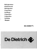 De Dietrich KG9266F4 Le manuel du propriétaire
