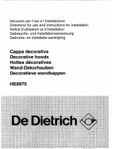 De Dietrich HL8953E2 Le manuel du propriétaire