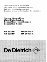 De Dietrich HM8932F1 Le manuel du propriétaire