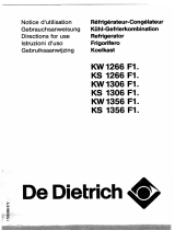 De Dietrich KW1356F1 Le manuel du propriétaire