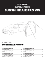 Dometic Sunshine Air Pro VW Mode d'emploi