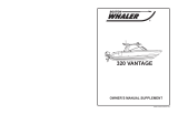 Boston Whaler 320 Vantage Le manuel du propriétaire