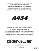 Genius A454 115 Mode d'emploi