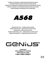 Genius A568 Mode d'emploi