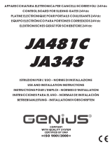 Genius JA343 JA481C Mode d'emploi