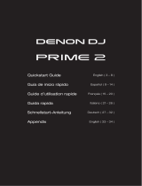 Denon DJ Prime 2 Guide de démarrage rapide