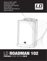 LD Systems Roadman 102 HS Guide de démarrage rapide