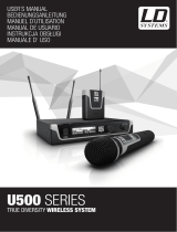 LD Sys­tems U508 HHC2 Manuel utilisateur