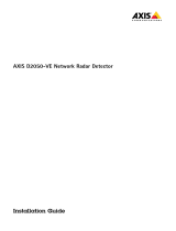 Axis D2050-VE Manuel utilisateur
