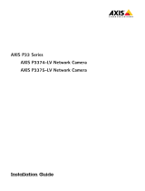 Axis P3374-LV Manuel utilisateur