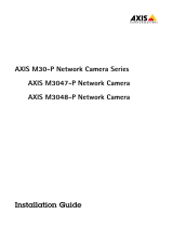 Axis M3048-P Manuel utilisateur