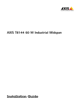 Axis T8144 Manuel utilisateur