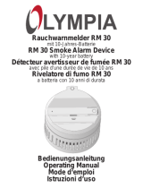Olympia RM 30 Smoke Detector Le manuel du propriétaire