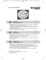 TFA Children's learning clock TICK & TACK Manuel utilisateur