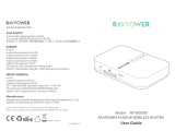 RAVPower RP-WD009 Manuel utilisateur