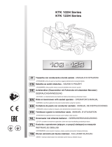 Efco KTK 102H Series Le manuel du propriétaire