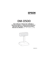 Epson DM-D500 Series Manuel utilisateur