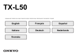 ONKYO TX-L50 Manuel utilisateur