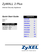 ZyXEL Communications ZyWALL 2 Plus Guide de démarrage rapide