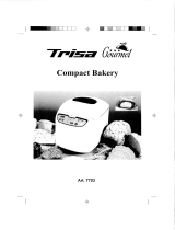 Trisa GOURMET COMPACT BAKERY 7703 Le manuel du propriétaire