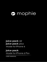 Mophie Juice Pack Air Manuel utilisateur