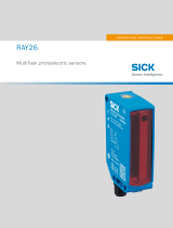 SICK RAY26 MultiTask photoelectric sensors Mode d'emploi