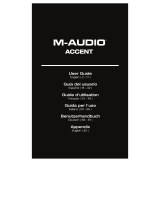 M-Audio Accent Le manuel du propriétaire