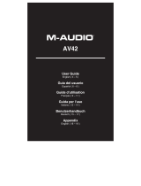 M-Audio AV42 Manuel utilisateur