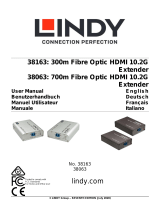 Lindy 300m Fibre Optic HDMI 10.2G Extender Manuel utilisateur