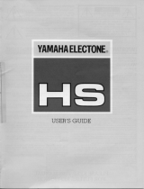 Yamaha HS-8 Le manuel du propriétaire