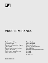 Sennheiser EK 2000 IEM Mode d'emploi