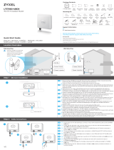 ZyXEL LTE7480-M804 4G LTE-A Outdoor Router Le manuel du propriétaire