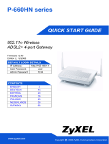 ZyXEL CommunicationsP-660HN series