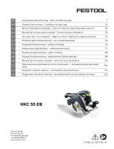 Festool HKC 55 Li 5,2 EBI-Set-SCA-FSK 420 Mode d'emploi