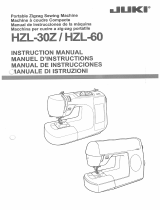 Juki HZL-30Z Le manuel du propriétaire