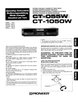 Pioneer CT-055W Le manuel du propriétaire