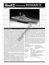 Revell Battleship Bismarck Le manuel du propriétaire